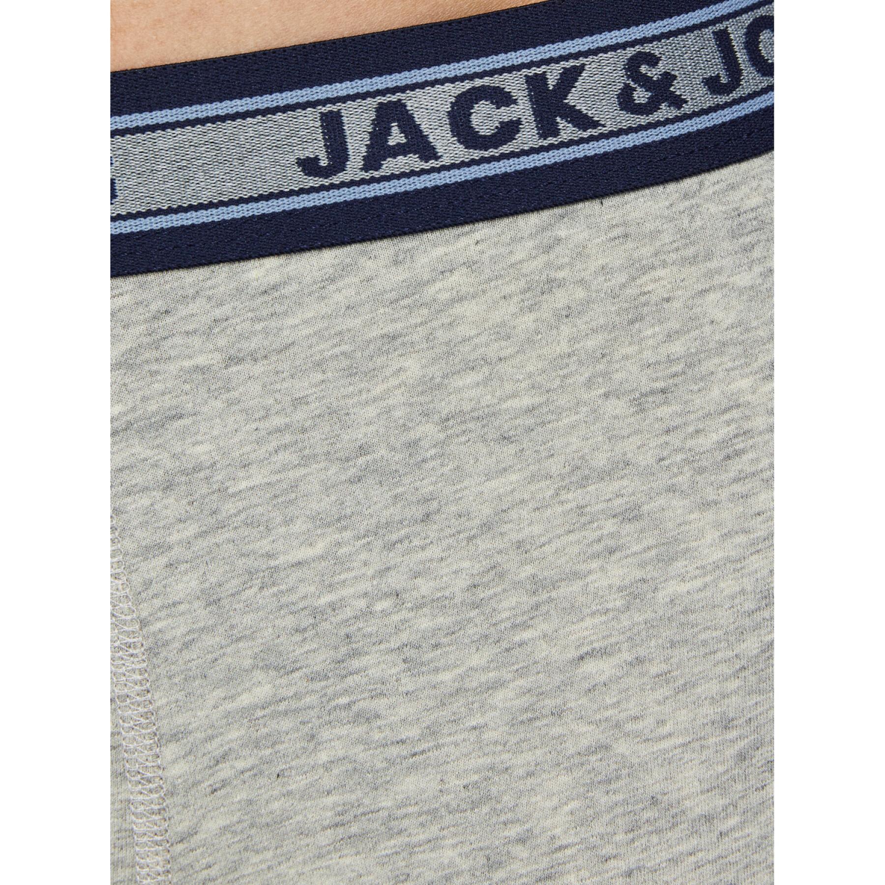 Set of 5 large boxer shorts Jack & Jones Jacoliver Trunks