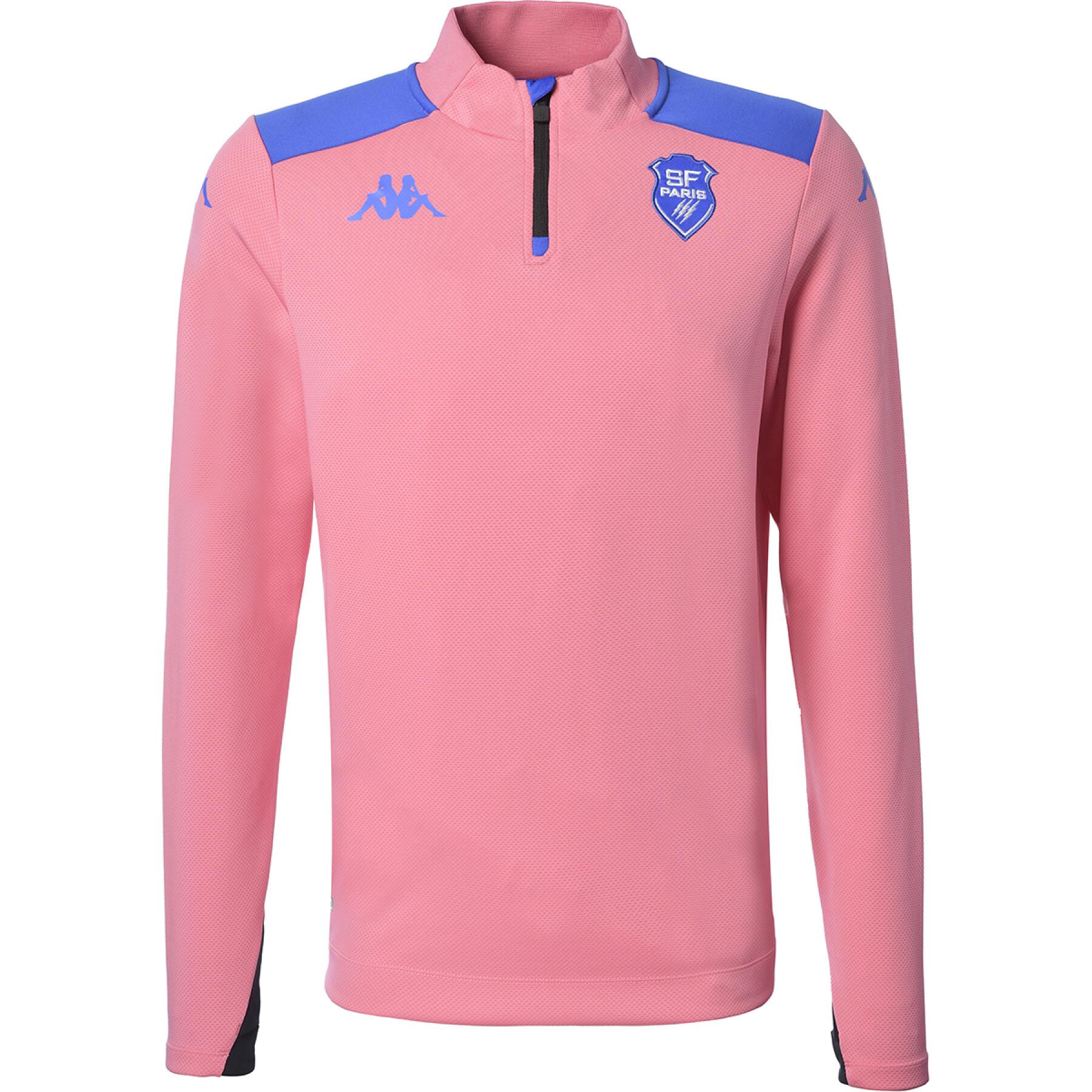 Zip training sweatshirt Stade Français 2021/22 - ablas pro 5