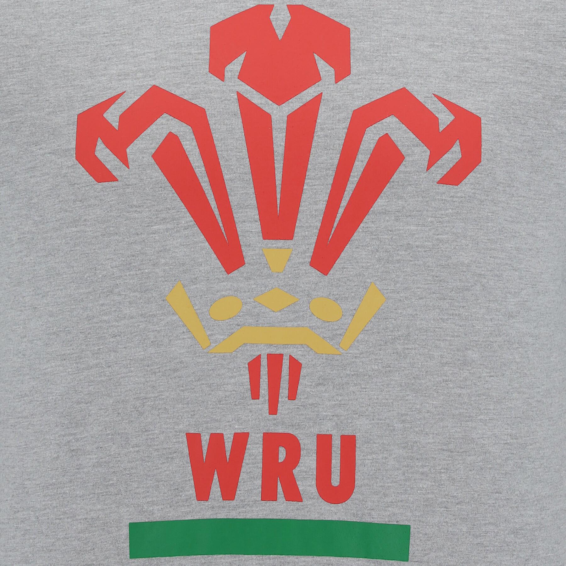 Cotton T-shirt Pays de Galles Rugby XV 2020/21