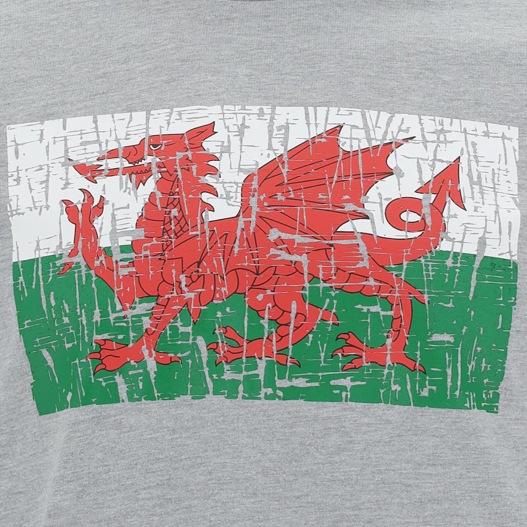 Cotton T-shirt Pays de Galles Rugby XV 2020/21