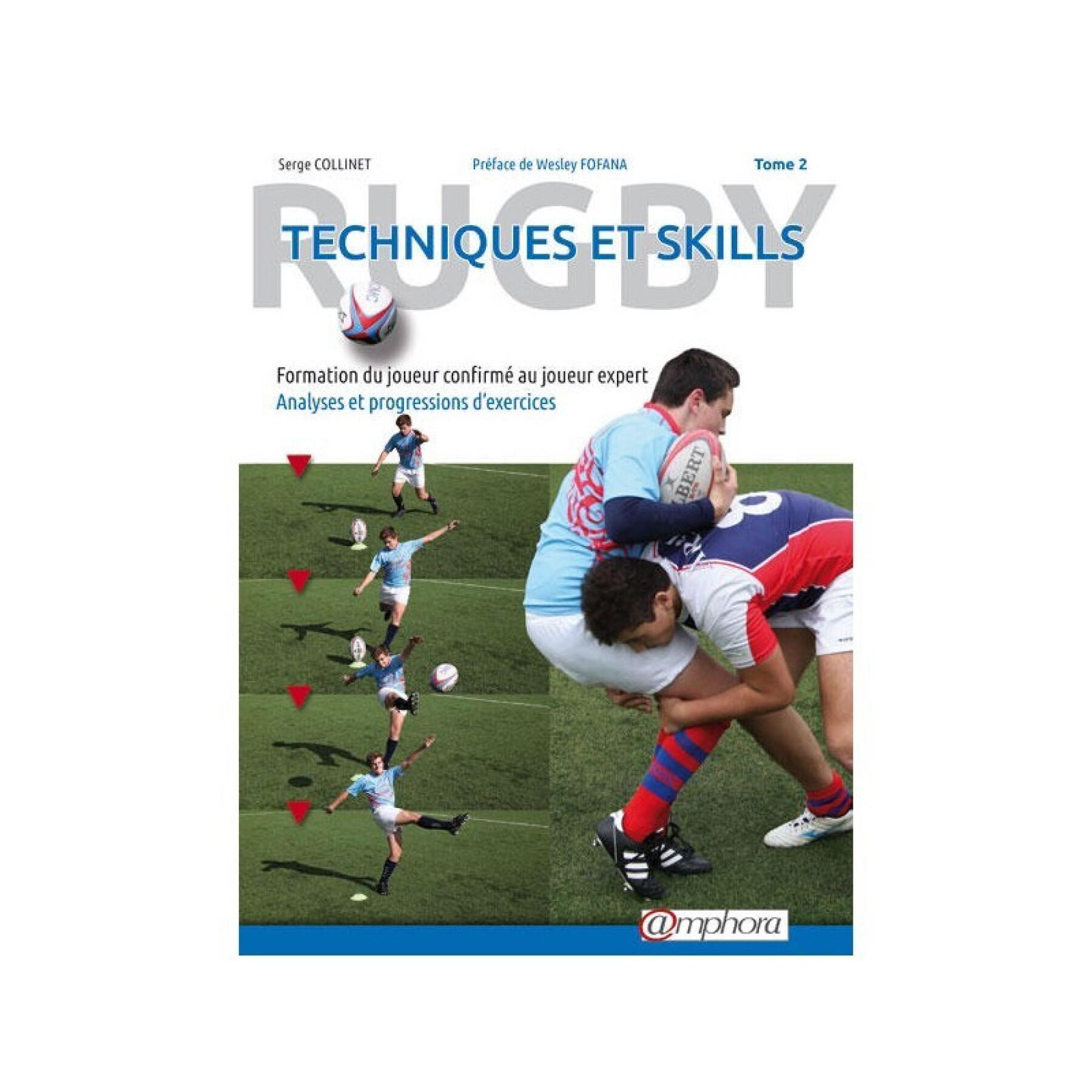 Rugby book - techniques & skills (tome 2) Amphora