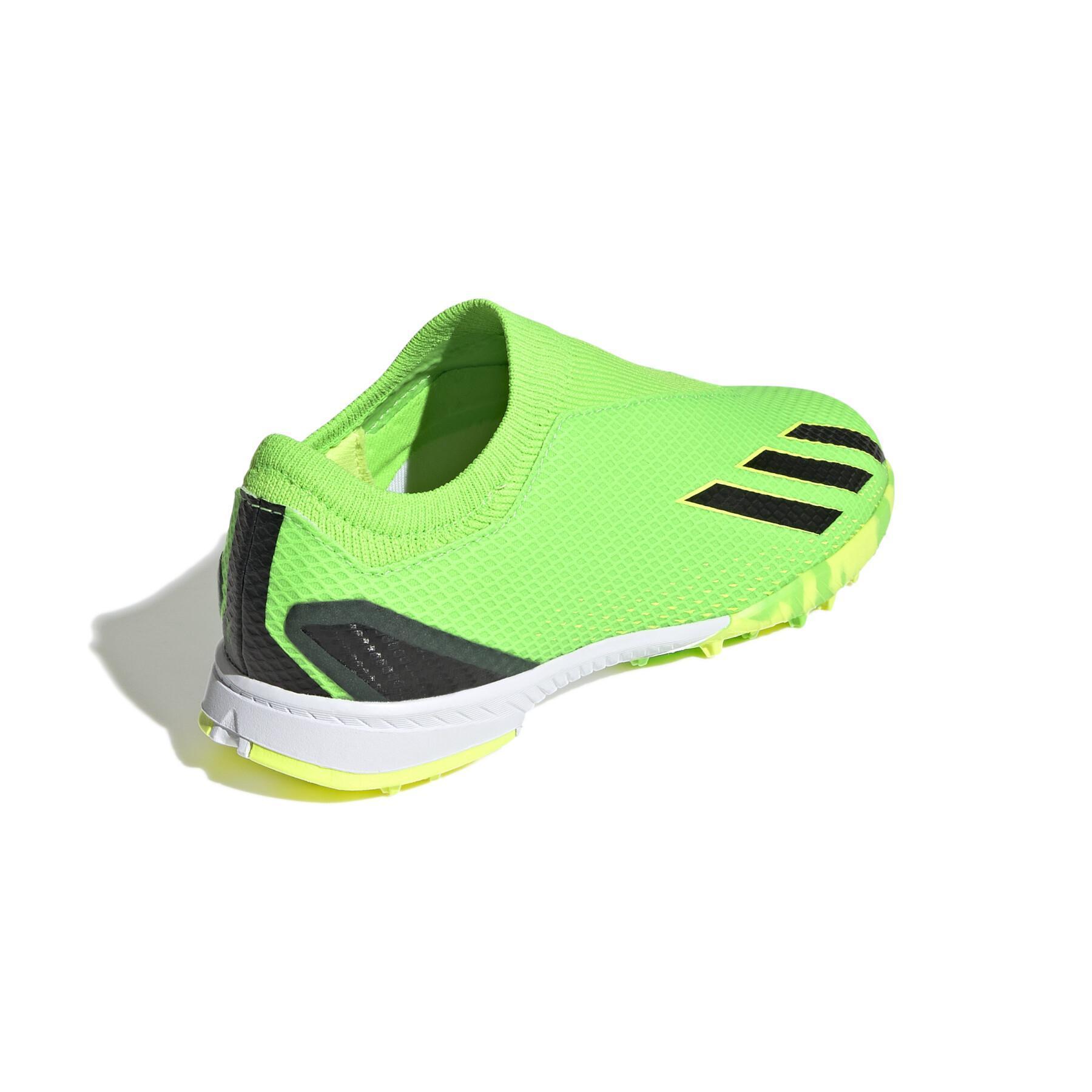 Children's soccer shoes adidas X Speedportal.3 Laceless SG - Game Data Pack