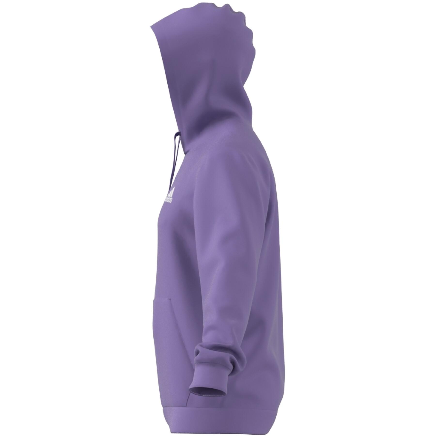 Sweatshirt hooded fleece adidas Essentials