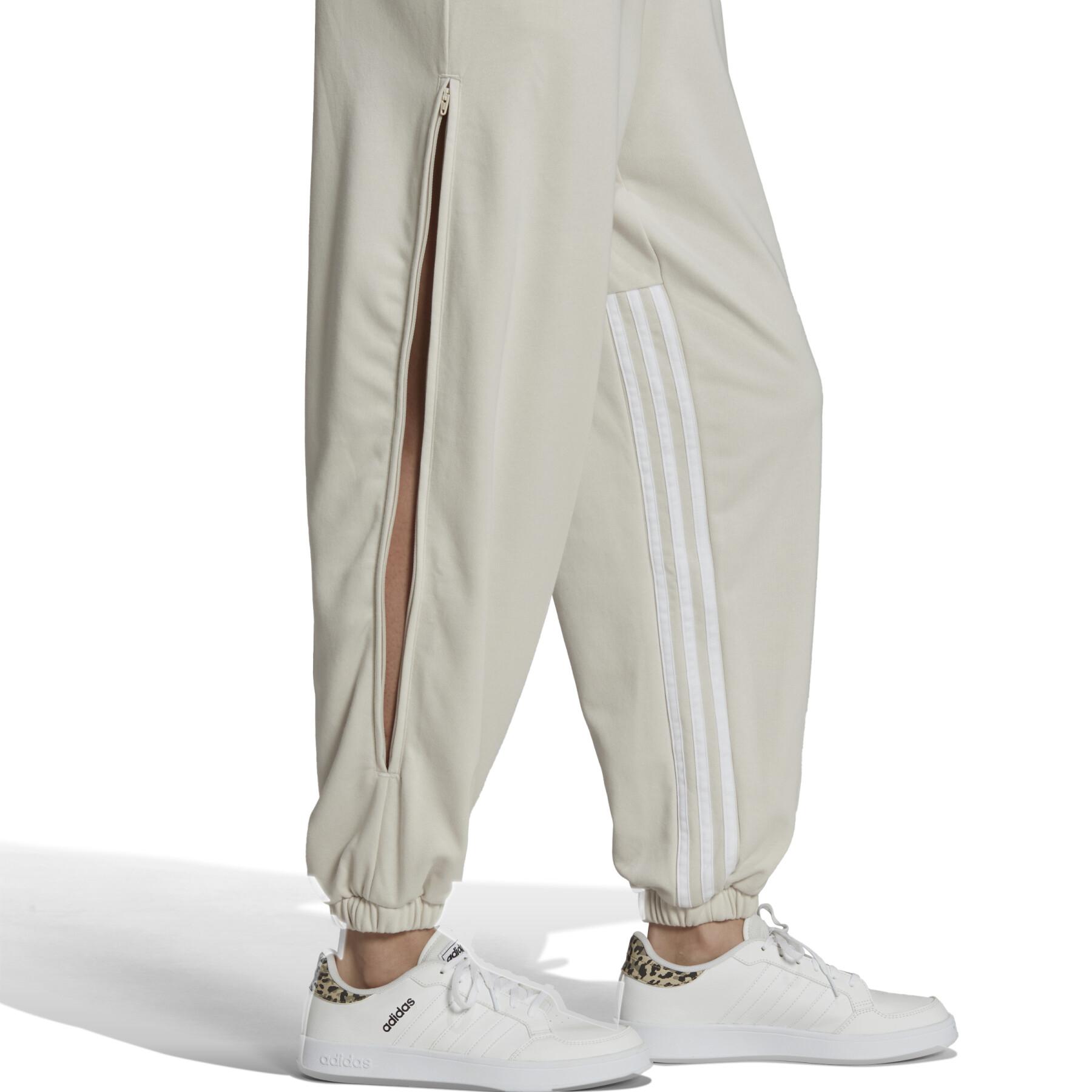 3-stripes jogging suit with side zippers woman adidas Hyperglam Oversized