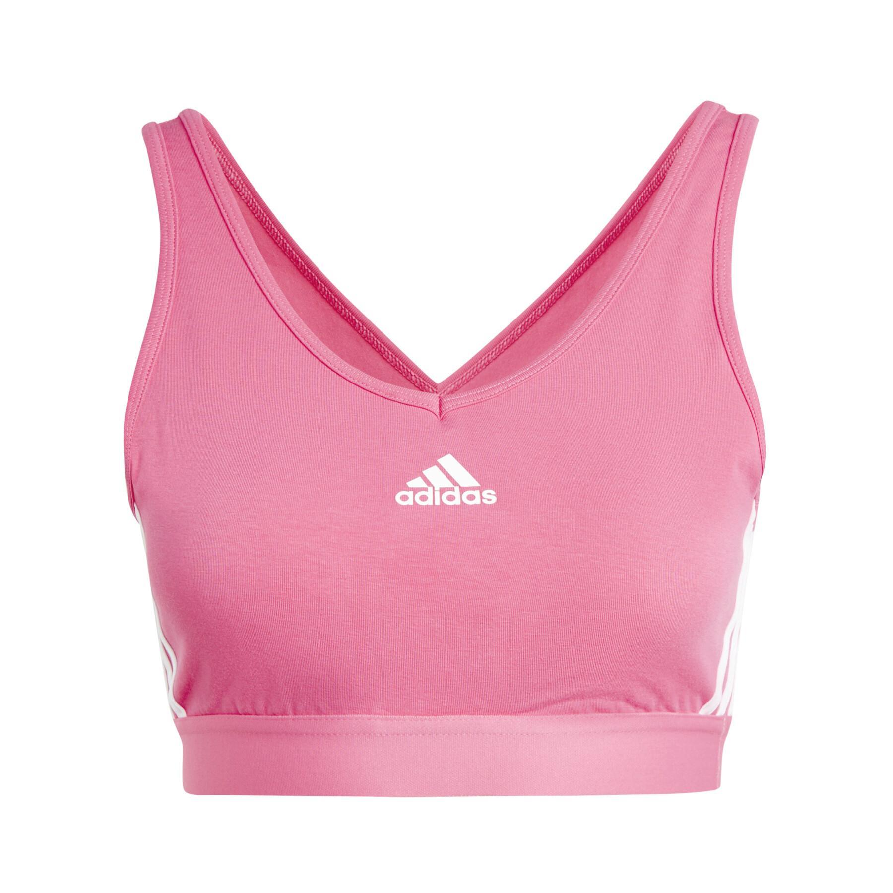 Bra with removable pads for women adidas 3-Stripes Essentials