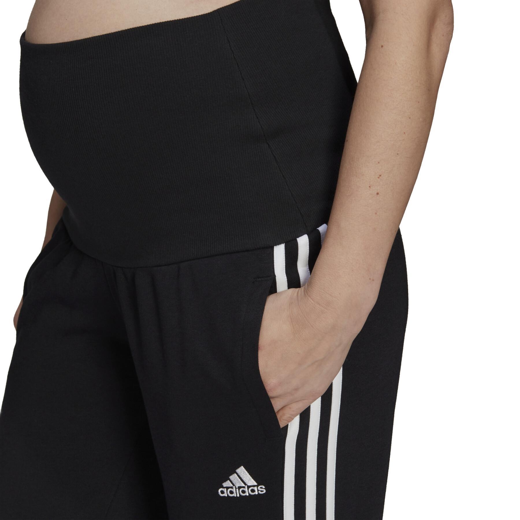 Women's maternity jogging suit adidas Essentials Cotton 3-Stripes