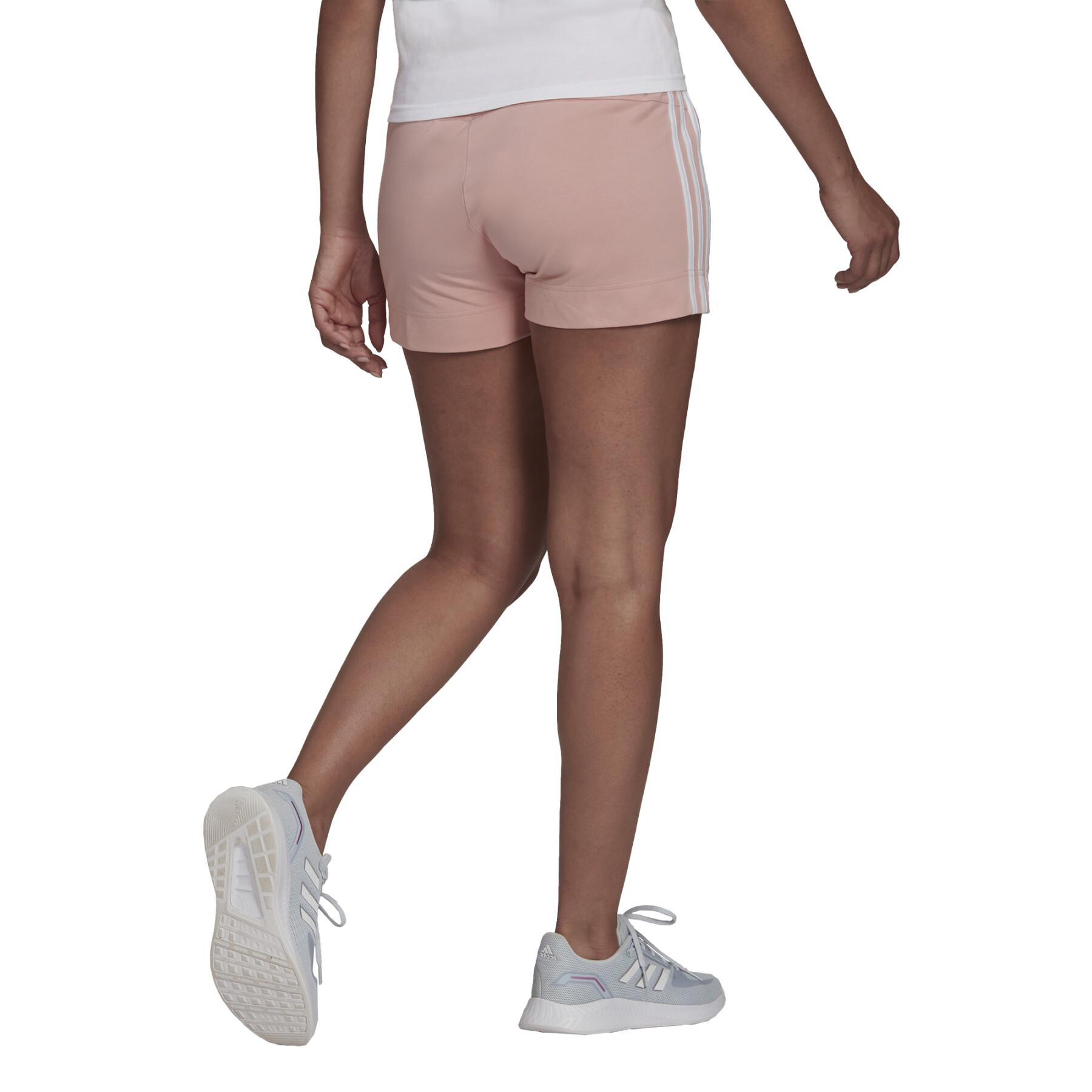 Women's shorts adidas Essentials Slim 3-Stripes