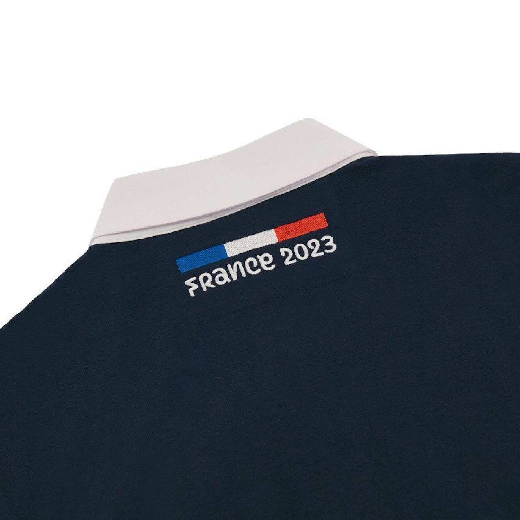Long sleeve polo shirt Macron RWC France M2023