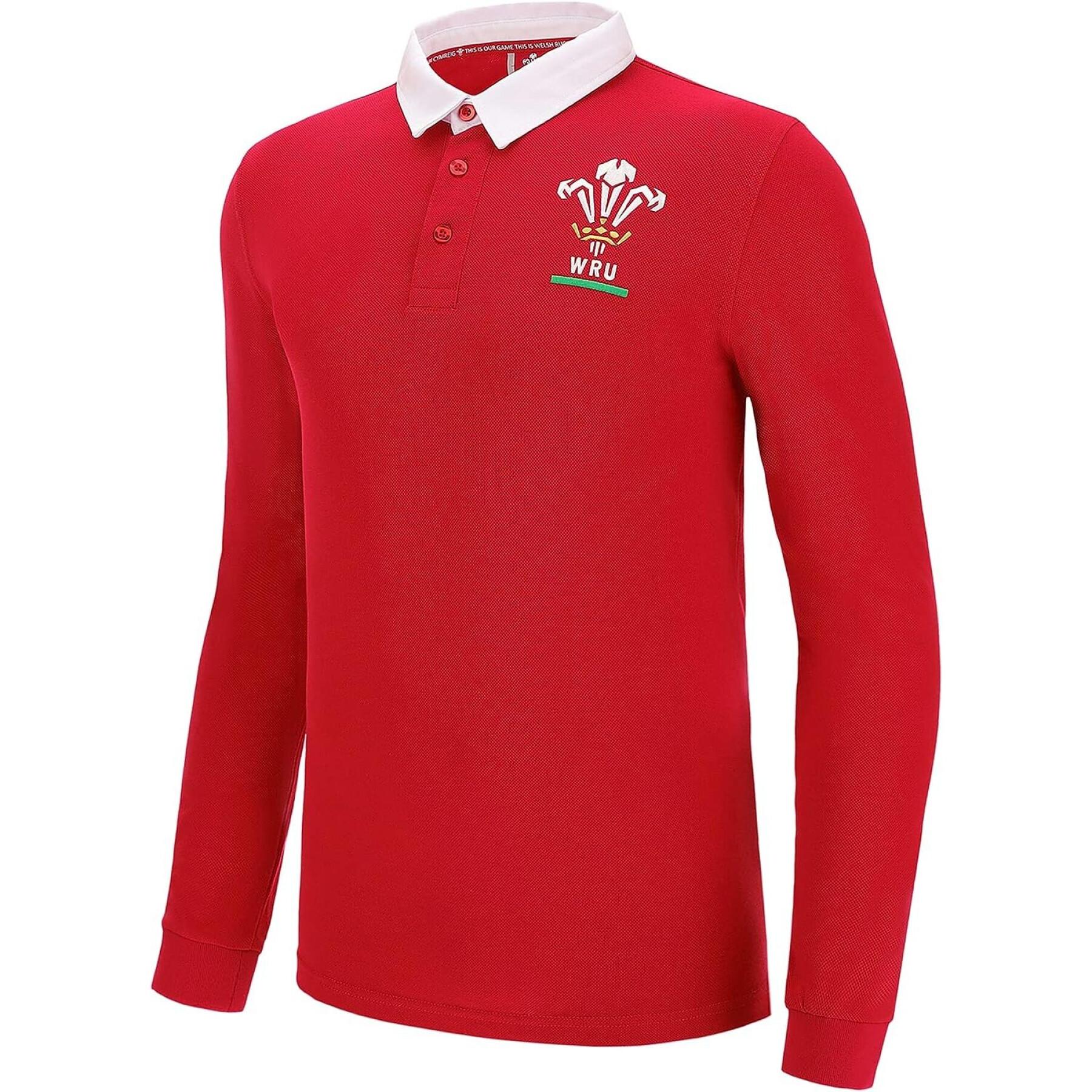 Long sleeve jersey Pays de Galles Rugby XV Merch CA