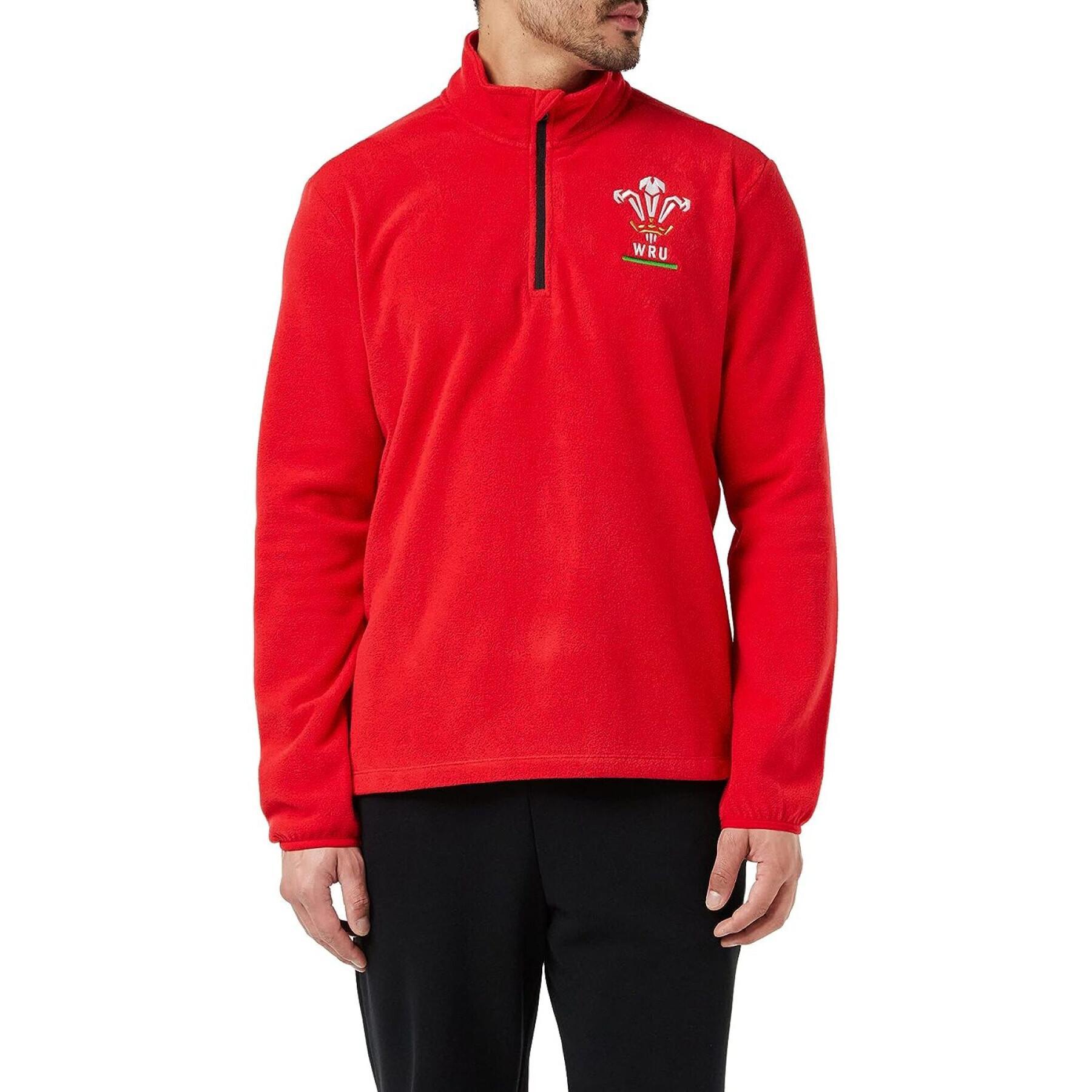 1/4 zip sweatshirt Pays de Galles Rugby XV Merch CA