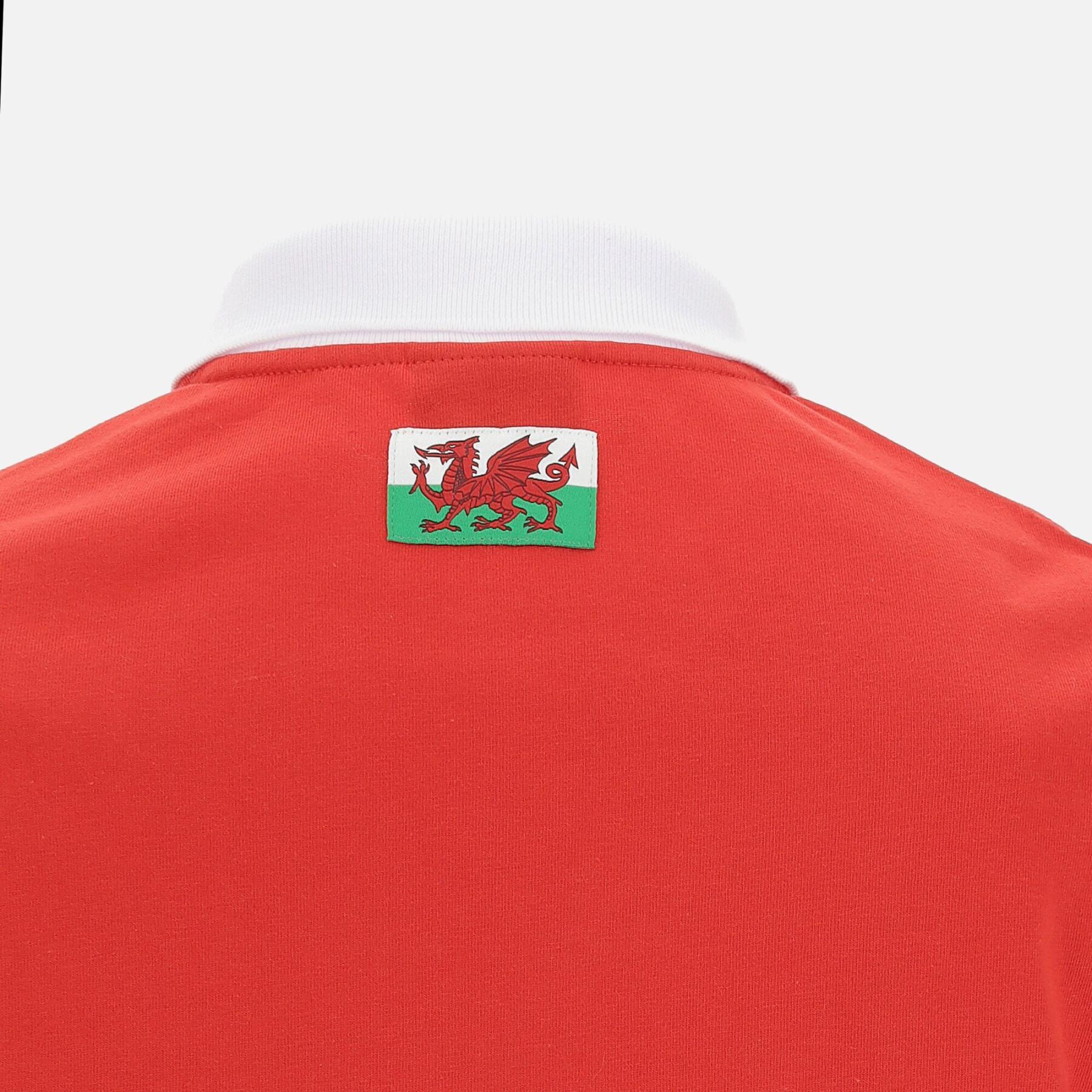 Women's polo shirt Pays de Galles Rugby XV Merch CA LF
