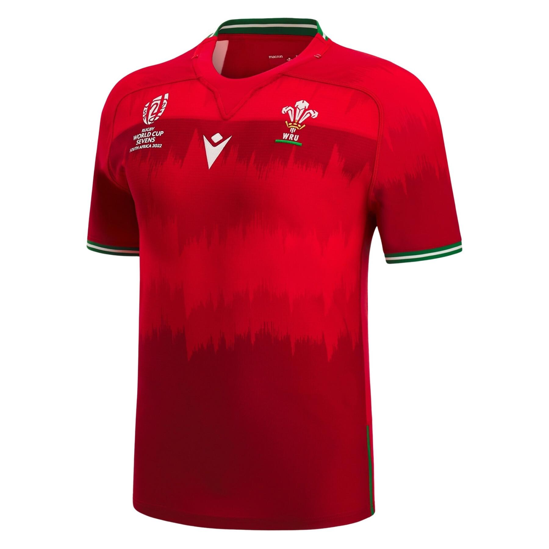 Home jersey Pays de Galles Rugby XV 7S RWC 2023