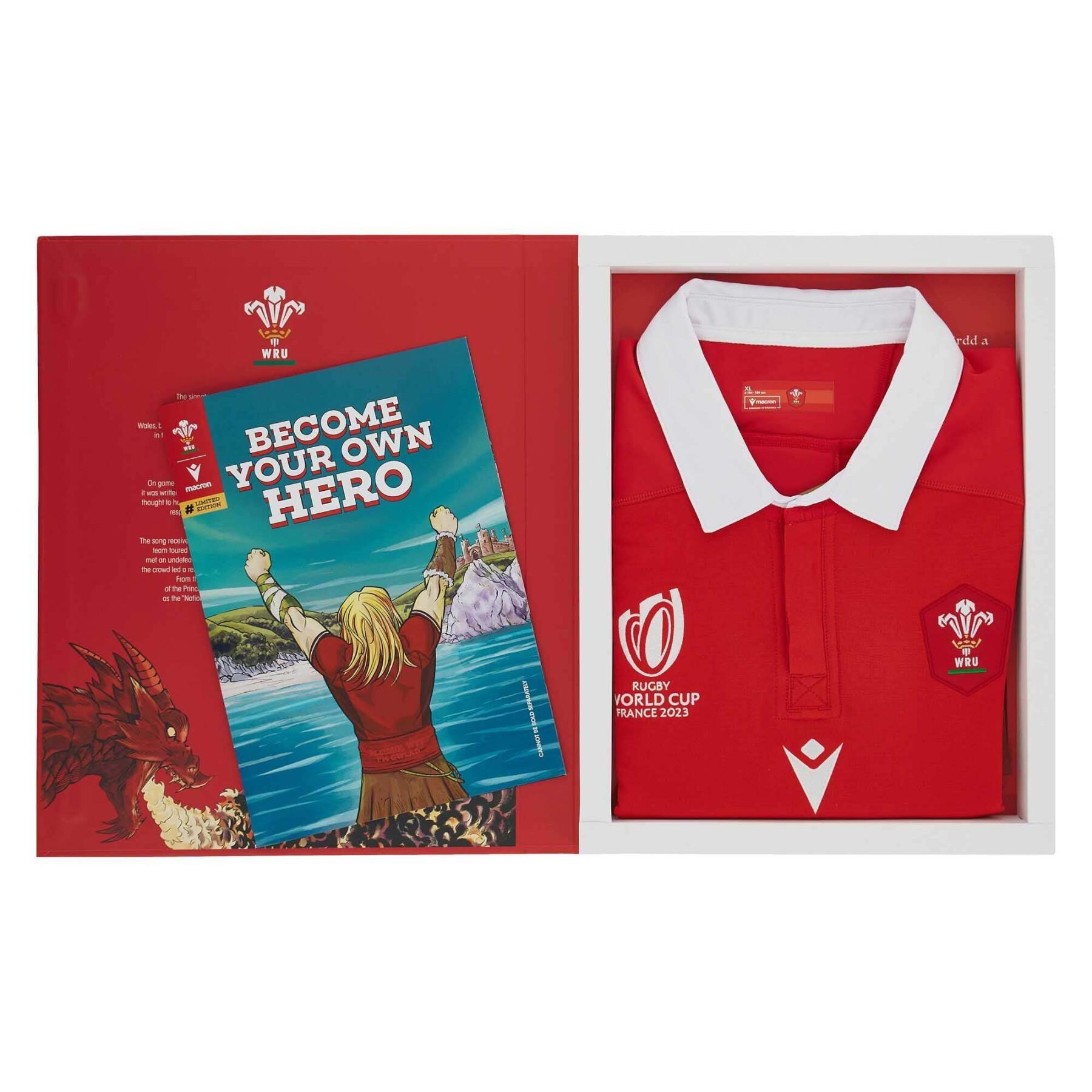 2023 Rugby World Cup authentic home jersey special edition Pays de Galles