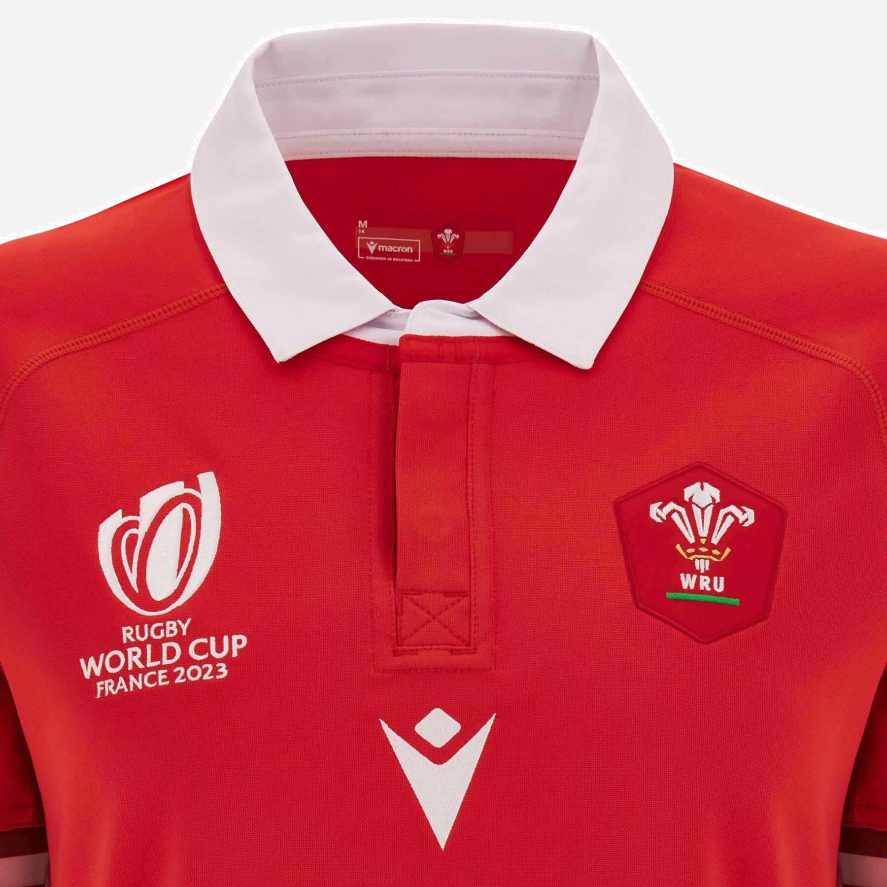Women's home polo shirt Wales RWC 2023