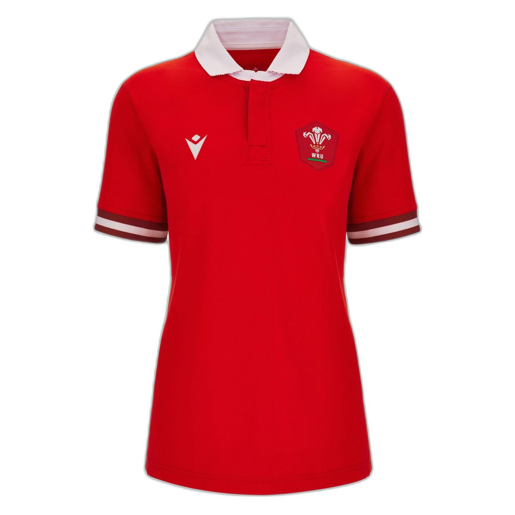 Women's cotton home polo shirt Wales 6NT 2023