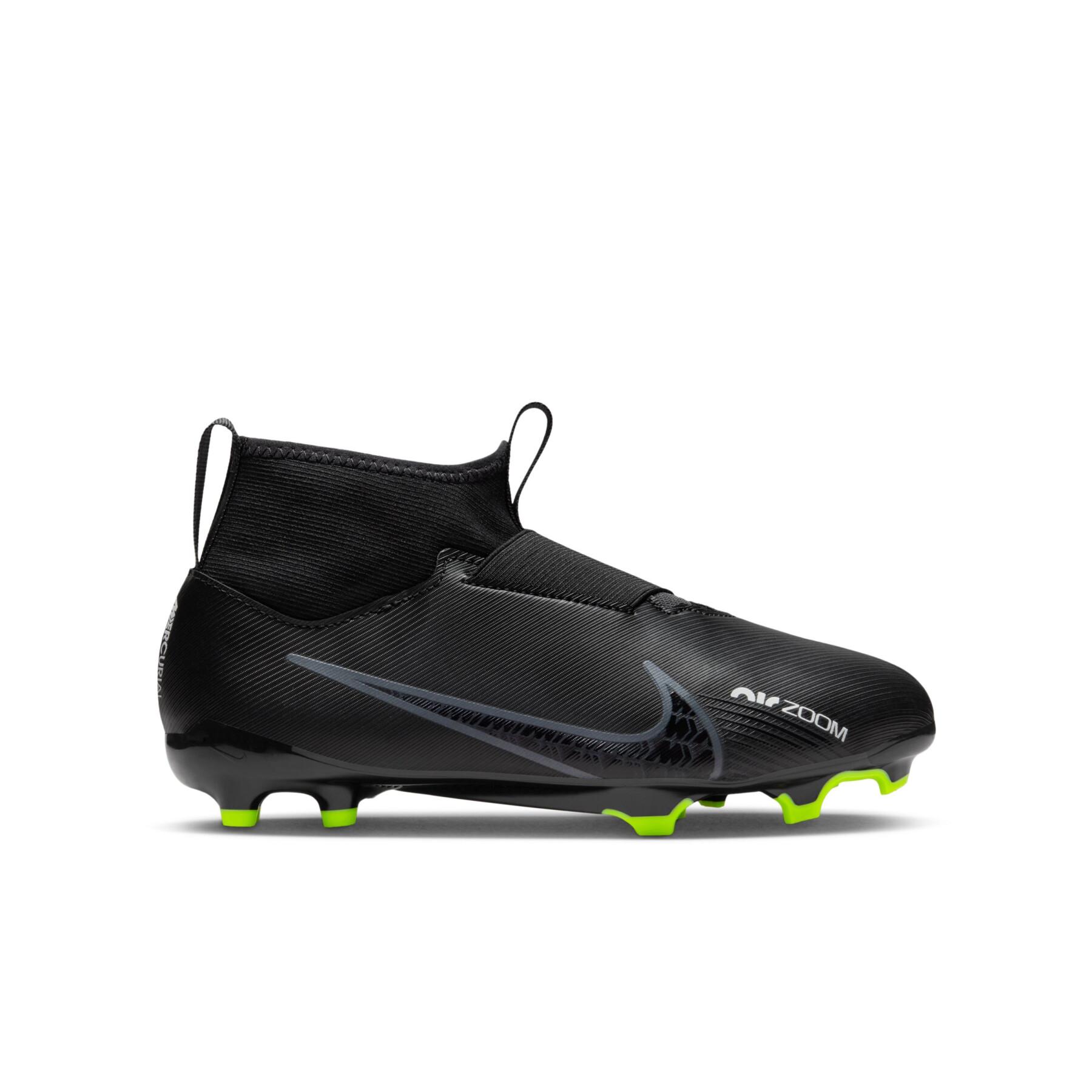 vacuüm Speciaal In beweging Children's soccer shoes Nike Zoom Mercurial Superfly 9 Academy FG/MG -  Shadow Black Pack