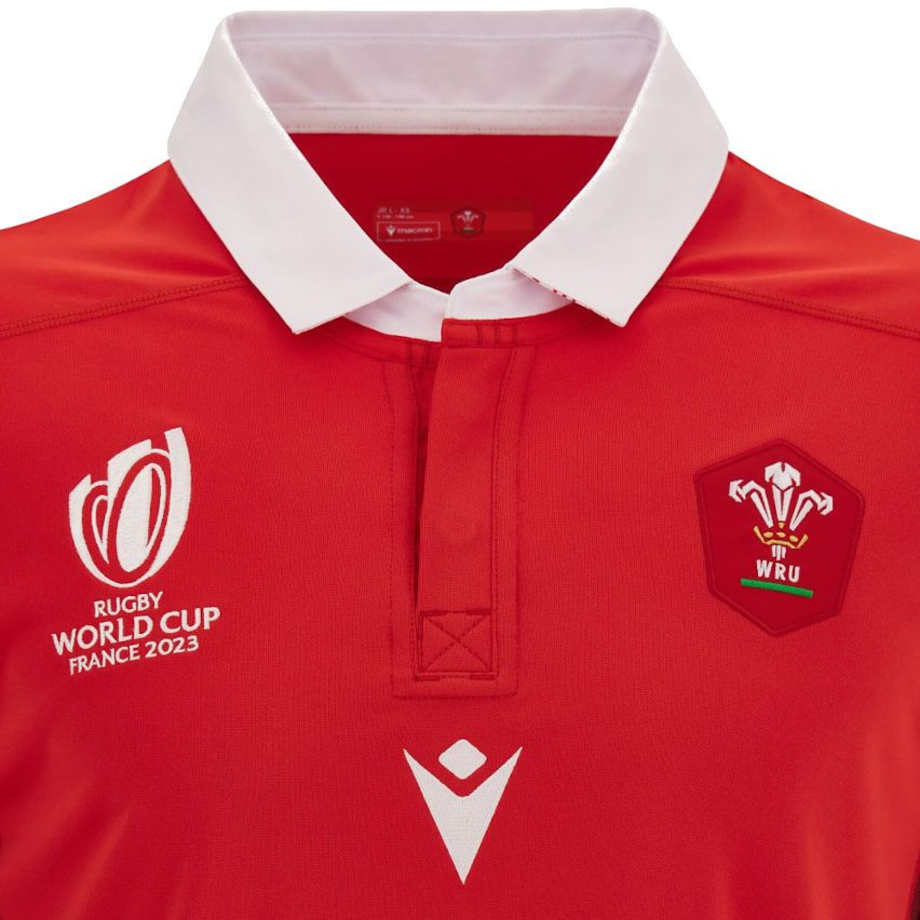 Rugby World Cup 2023 children's home jersey Wales