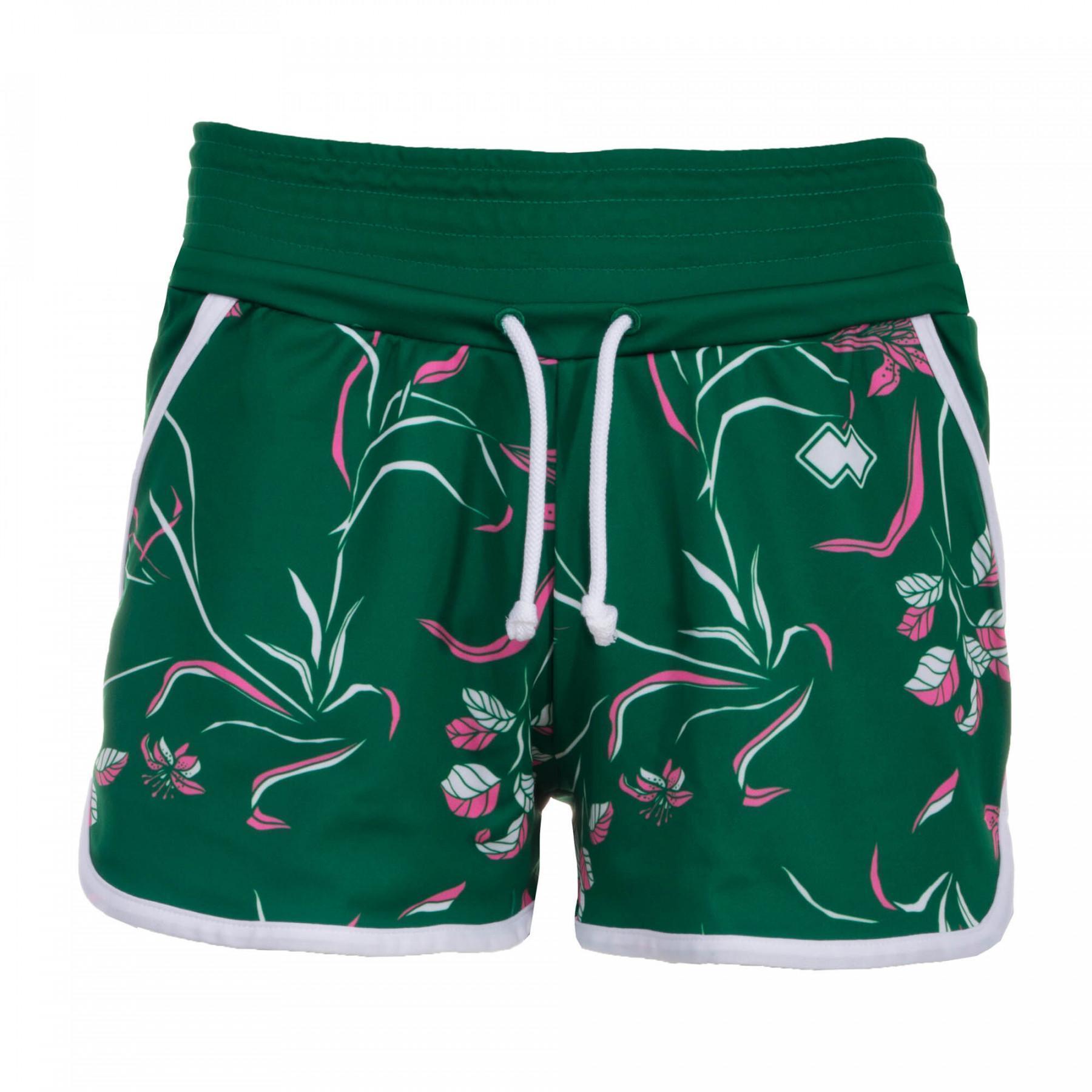 Women's shorts Errea essential fantasy shorts ad boho flowers