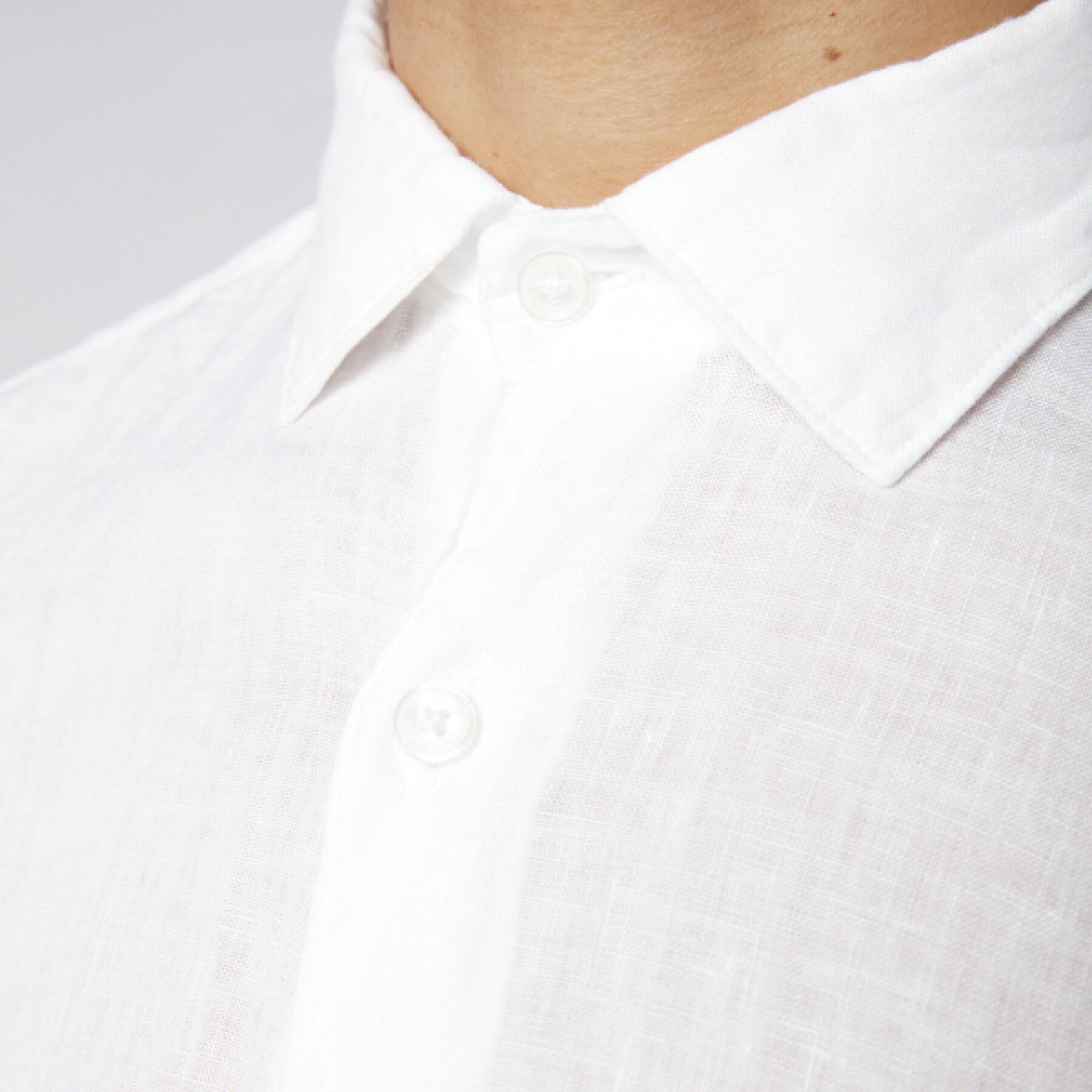 Plain long sleeve shirt with round neck Serge Blanco