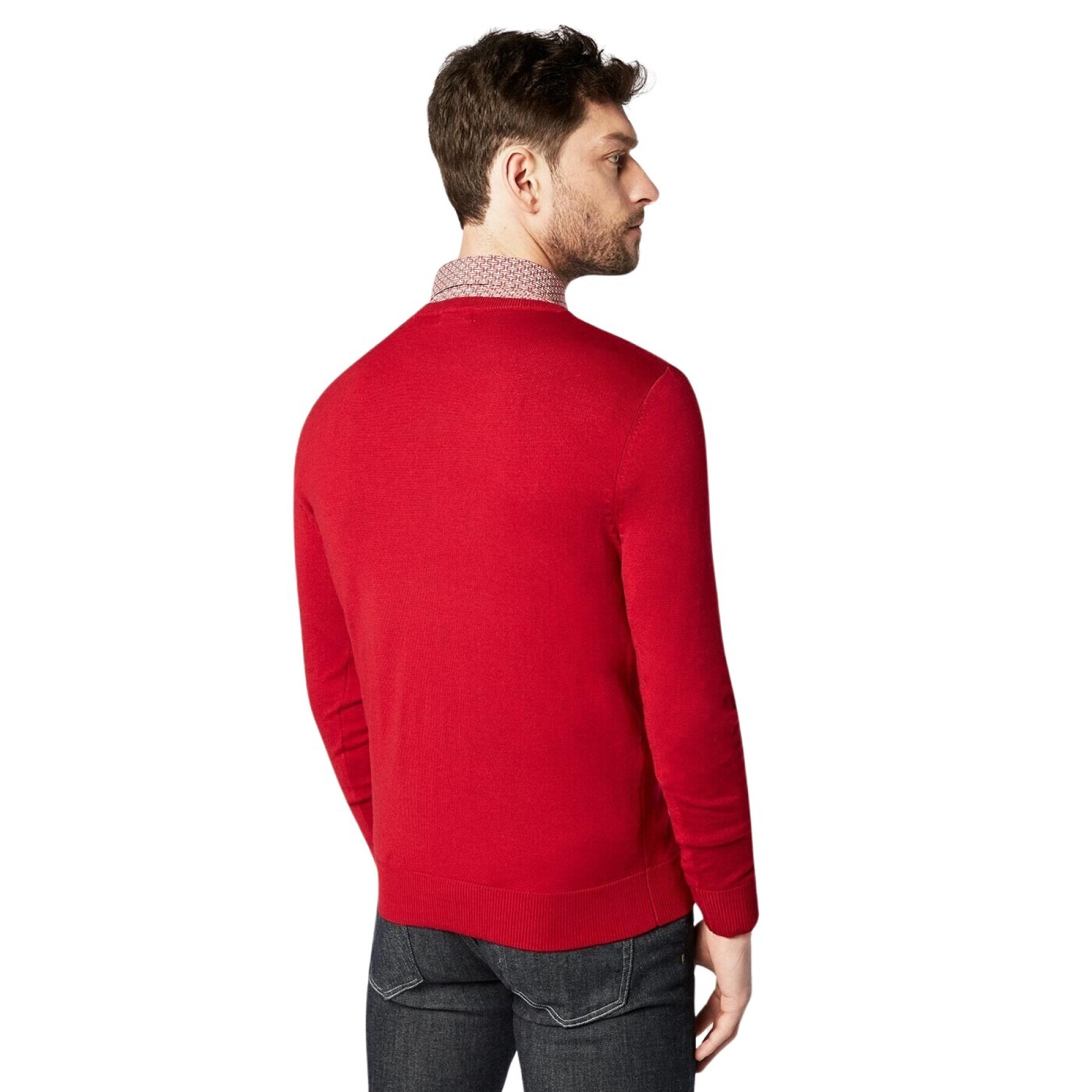 Plain round-neck sweater Serge Blanco L