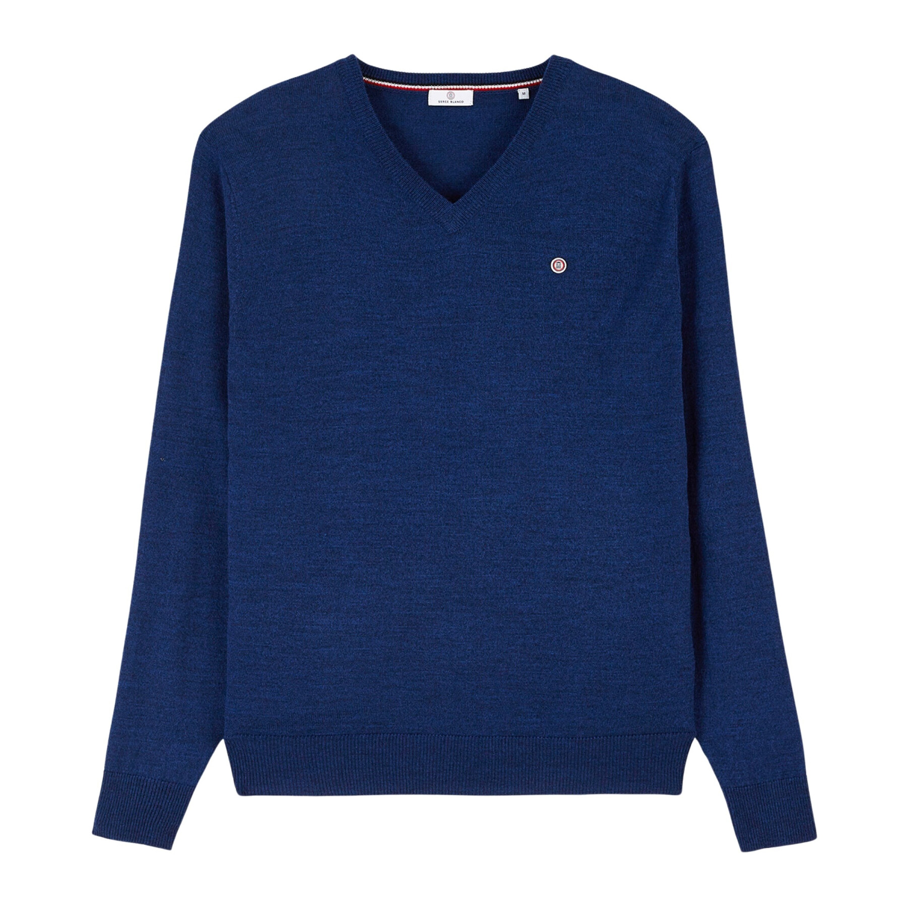 Wool v-neck sweater Serge Blanco