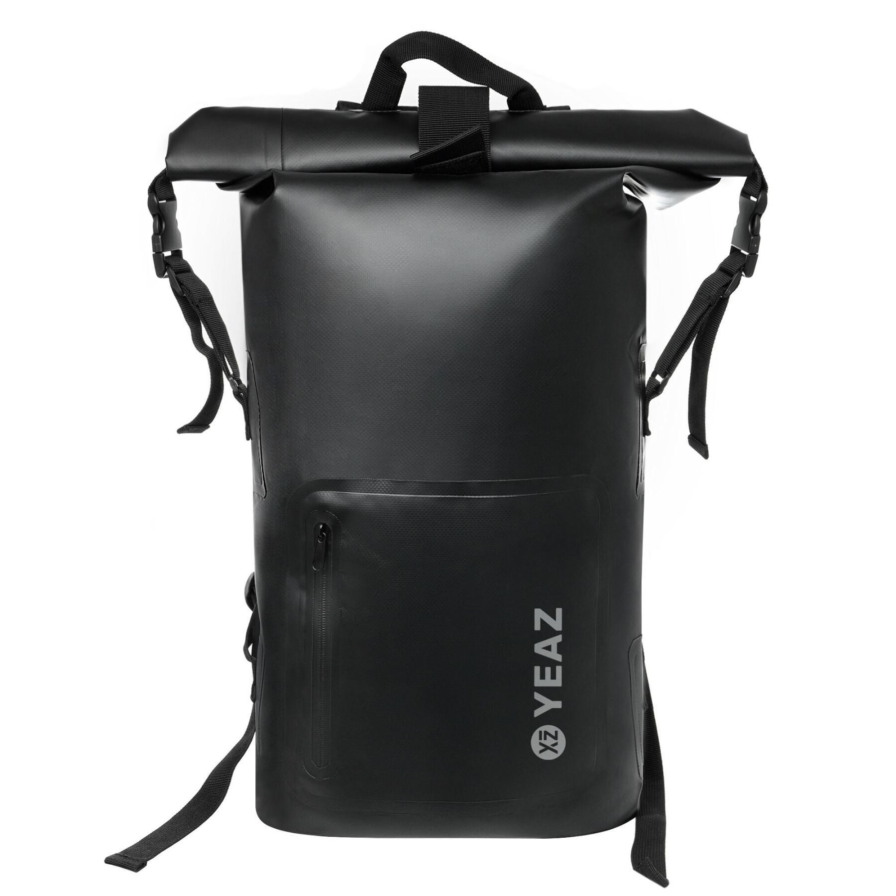 White logo waterproof backpack Yeaz Stockholm 32 L