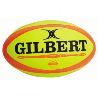 Rugby ball Gilbert Omega Fluo