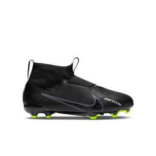 Children's soccer shoes Nike Zoom Mercurial Superfly 9 Academy FG/MG - Shadow Black Pack
