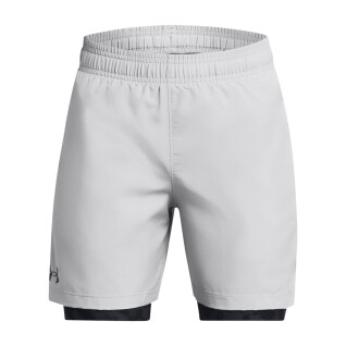 2 in 1 shorts for kids Under Armour Woven