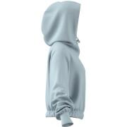 Hooded sweatshirt court femme adidas Studio Lounge