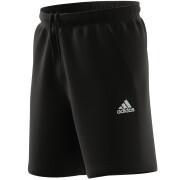 Shorts with recycled fleece sports badge adidas
