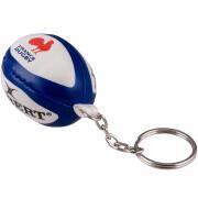 Pack of 12 rugby balls France Dangle