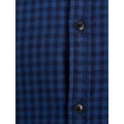 Long-sleeved plaid shirt, twill, large size Jack & Jones Gingham