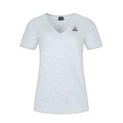T-shirt v-neck short sleeves woman Le Coq Sportif Ess N°2