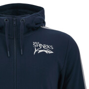 Full zip hoodie Sale Sharks Travel player 2023/24