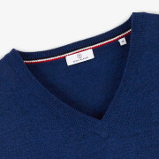 Wool v-neck sweater Serge Blanco