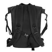 Black logo waterproof backpack Yeaz Stockholm 17 L
